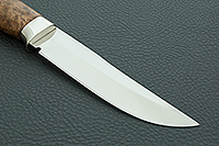 Нож Ястреб стабилизированная карельская береза, 100х13м, дюраль : фото 4