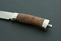 Нож Ястреб стабилизированная карельская береза, 100х13м, дюраль : фото 6