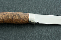 Нож Ястреб стабилизированная карельская береза, 100х13м, дюраль : фото 9