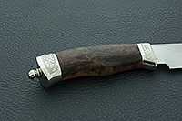 Нож Канюк кап ореховый, 100х13м, дюраль : фото 5