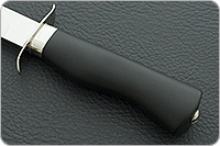 Нож Офицерский (Кожаные ножны) полимер, 100х13м, дюраль : фото 6