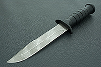 Нож Патриот полимер, дамаск, дюраль : фото 2