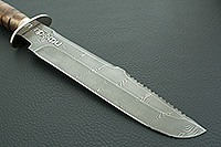 Мачете Спасатель кап березовый, дамаск, дюраль : фото 4