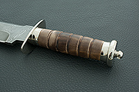 Мачете Спасатель кап березовый, дамаск, дюраль : фото 6