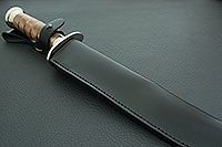 Мачете Спасатель кап березовый, дамаск, дюраль : фото 12