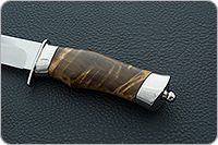 Нож Гвардейский кап березовый, 100х13м, дюраль : фото 6