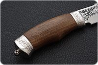 Нож Горностай орех, 100х13м, дюраль : фото 5