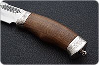 Нож Горностай орех, 100х13м, дюраль : фото 6