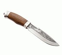 Нож Горностай орех, 100х13м, дюраль : фото 11