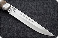 Нож Лис орех, 100х13м, дюраль : фото 4