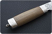 Нож Лис орех, 100х13м, дюраль : фото 5