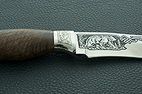 Нож Хищник орех, 100х13м, дюраль : фото 10