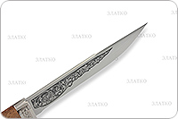 Нож Турист орех, 95х18, дюраль : фото 3