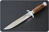 Нож Диверсант орех, 100х13м, дюраль : фото 2