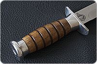 Нож Диверсант орех, 100х13м, дюраль : фото 5