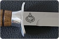 Нож Диверсант орех, 100х13м, дюраль : фото 7