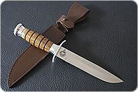 Нож Диверсант орех, 100х13м, дюраль : фото 9