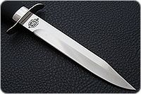 Нож Полигон (кожаные ножны) полимер, 100х13м, дюраль : фото 4