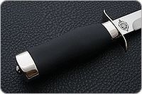 Нож Полигон (кожаные ножны) полимер, 100х13м, дюраль : фото 5