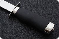 Нож Полигон (кожаные ножны) полимер, 100х13м, дюраль : фото 6