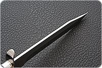 Нож Полигон (кожаные ножны) полимер, 100х13м, дюраль : фото 7