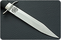 Нож Полигон (кожаные ножны) полимер, 100х13м, дюраль : фото 14