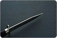 Нож Полигон (кожаные ножны) полимер, 100х13м, дюраль : фото 18