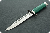 Нож Полигон пограничная служба (деревянные ножны) полимер, 100х13м, дюраль : фото 2