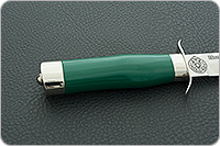 Нож Полигон пограничная служба (деревянные ножны) полимер, 100х13м, дюраль : фото 5