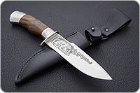 Нож Горностай-1 орех, 100х13м, дюраль : фото 7