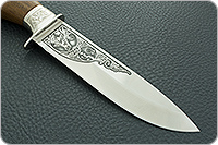 Нож Пума-1 орех, 100х13м, дюраль : фото 4