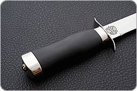 Нож Полигон (деревянные ножны) полимер, 100х13м, дюраль : фото 5