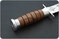 Нож Десантник орех, 100х13м, дюраль : фото 5