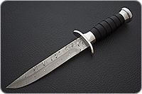 Нож Диверсант полимер, дамаск, дюраль : фото 2