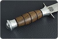 Нож Штурмовой орех, 100х13м, дюраль : фото 5