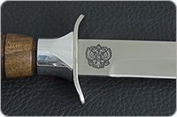 Нож Штурмовой орех, 100х13м, дюраль : фото 7