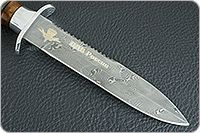 Нож Десантник орех, дамаск, дюраль : фото 2