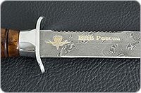 Нож Десантник орех, дамаск, дюраль : фото 5
