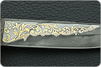 Нож Спец кап березовый, дамаск, дюраль : фото 8