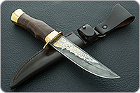 Нож Спец кап березовый, дамаск, дюраль : фото 11