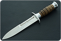 Нож Десантник кап березовый, 100х13м, дюраль : фото 2