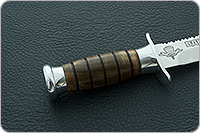 Нож Десантник кап березовый, 100х13м, дюраль : фото 5