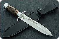 Нож Десантник кап березовый, 100х13м, дюраль : фото 9