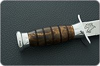 Нож Патриот кап березовый, 100х13м, дюраль : фото 5