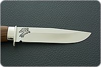 Нож Волчонок-1 орех, 100х13м, дюраль : фото 7