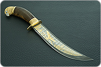 Нож Батыр (литье головы орла)