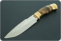 Нож Горностай кап березовый, 100х13м, дюраль : фото 2