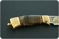 Нож Горностай кап березовый, 100х13м, дюраль : фото 5