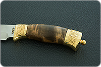 Нож Горностай кап березовый, 100х13м, дюраль : фото 6