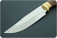 Нож Лось (литье головы пумы малой) орех, 100х13м, литье пума : фото 3